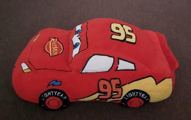 Preview of the first image of Walt Disney Pixar The World of Cars Lightning McQueen Plush.