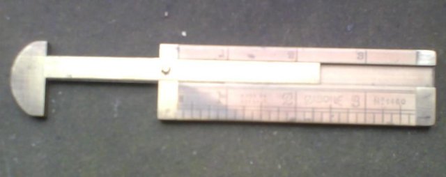 Image 2 of rabone.no4460 small vintage ruler-display collector.vintage