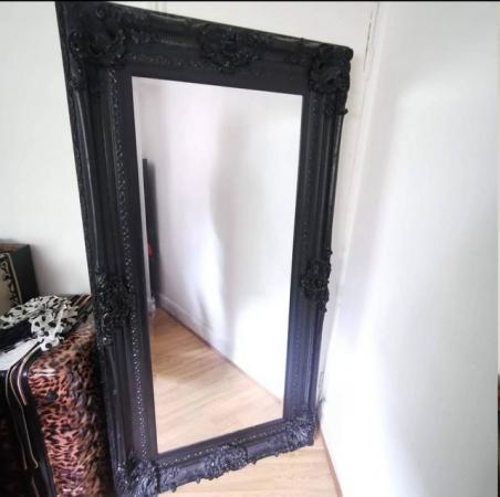 Image 1 of Large gothic style mirror
