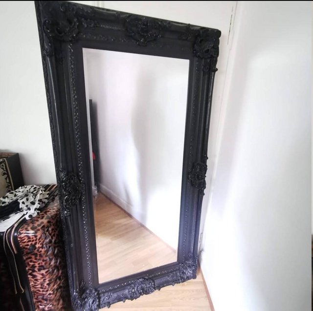 Preview of the first image of Large gothic style mirror.