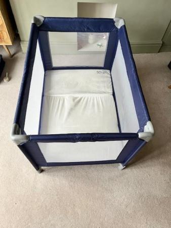 Image 3 of Travel Cot and fitted mattress