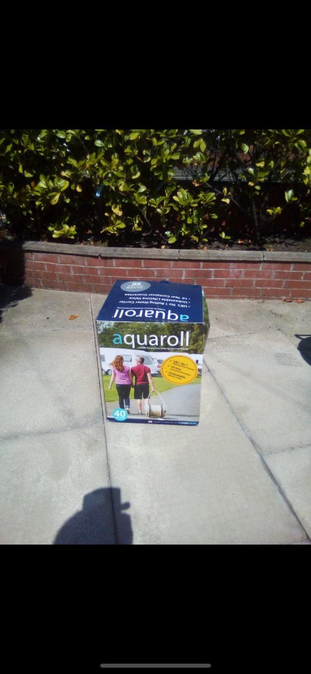 Preview of the first image of AQUAROLL WITH HANDLE FOR SALE -  NEVER BEEN USED.