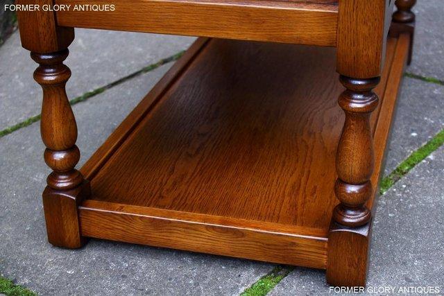 Image 5 of OLD CHARM LIGHT OAK TWO DRAWER COFFEE TABLE TV MEDIA STAND