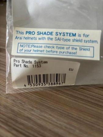 Image 3 of For sale - Arai helmet Pro-Shade system
