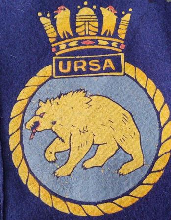 Image 2 of A HMS Ursa U Class Destroyer Flag or Banner.