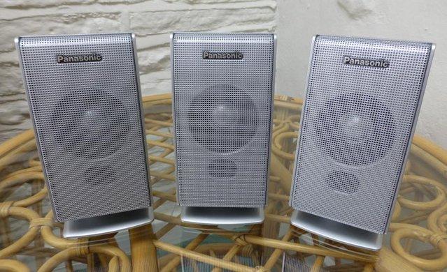 Image 2 of Panasonic SB-FS520 Home Cinema Speakers (x3) - NEW