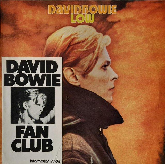 Preview of the first image of David Bowie ‘Low’ 1977 1st press LP + Fan club insert. NM/EX.