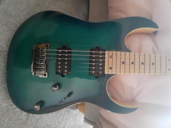 Image 3 of Ibanez rg 652ahmfx ngb electric guitar with case