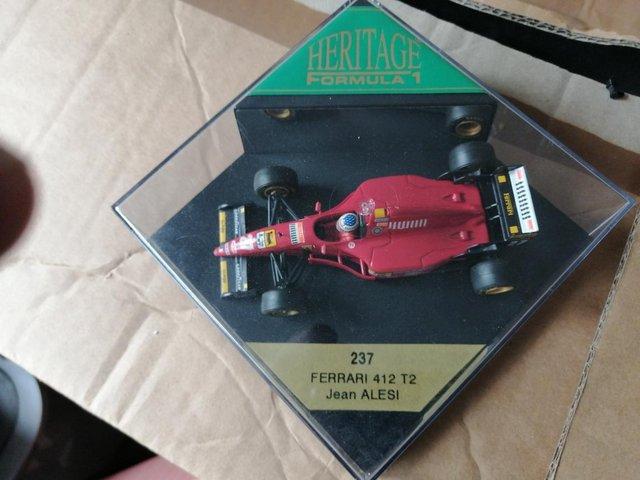 Preview of the first image of Heritage F1 Ferrari 412 T2 Jean Alesi.
