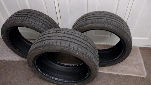 Image 3 of 3 Bridgestone Potenza tyres 235x40 r19