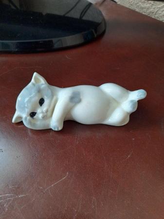Image 1 of Lovely vintage cat ornament  with makers mark