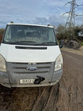 Image 2 of Ford transit tipper truck 2012