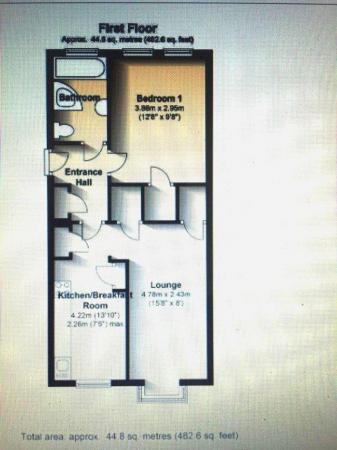 Image 2 of 1 Bedroom FlatDunstable Hight Street for MIlton Keynes