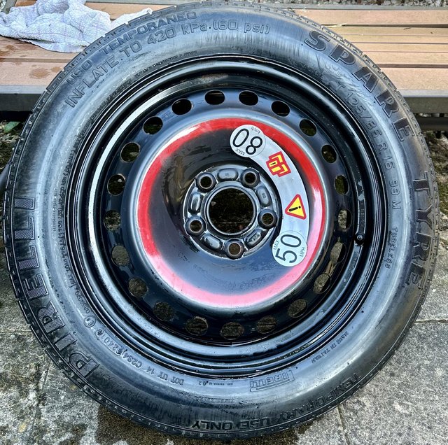 Preview of the first image of Pirelli Space Saver Spare Tyre..