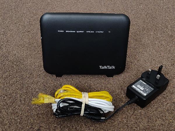 Preview of the first image of Talk Talk Super Fibre Router Huawei HG635 Dual Band ADSL.