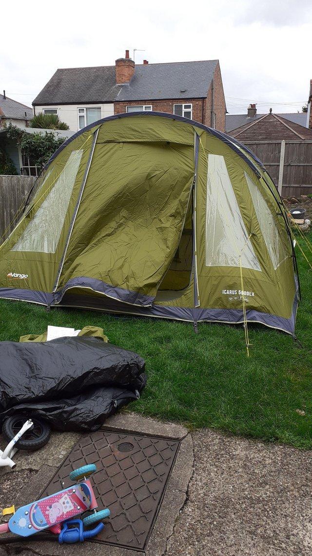 Preview of the first image of Vango icarus 5 man tent for sale.