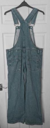 Image 2 of Nice Womens Denim Dungarees By Adorned    B26
