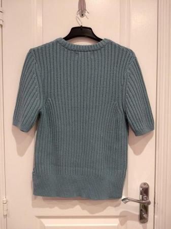 Image 8 of New Marks and Spencer M&S Collection Short Sleeved Jumper 14
