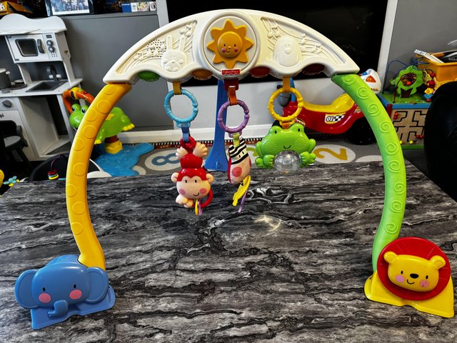 Preview of the first image of Fisher Price baby animal Gym.