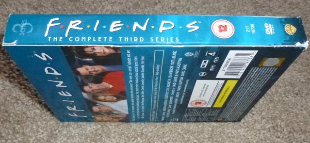 Image 3 of Friends, Season 3. DVD Boxset.