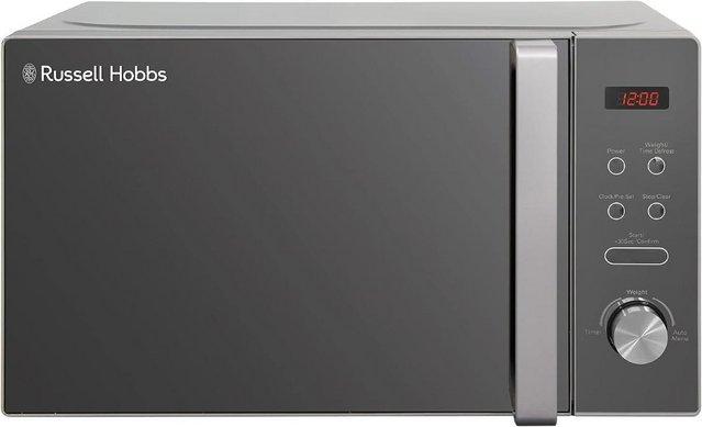 Preview of the first image of RUSSELL HOBBS MICROWAVE OVEN-SILVER-20L 800W-AUTO DEFROST.