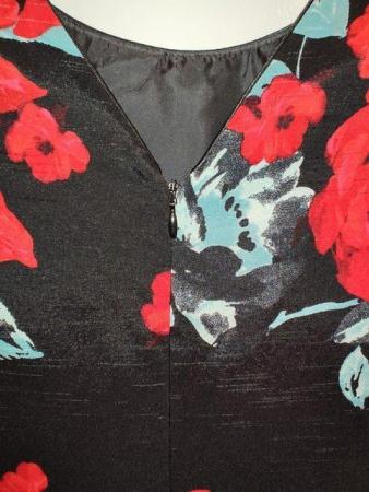 Image 23 of BNWT Anna Rose Dress Size 16 Red/Black