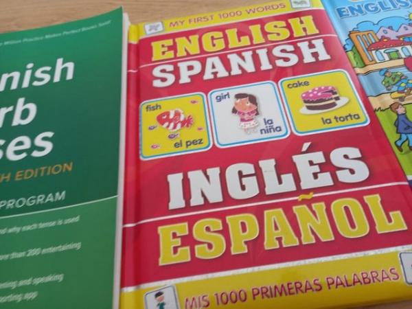 Image 1 of Learning Spanish books, great condition