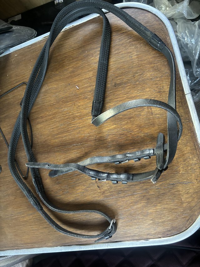 Preview of the first image of Reins and bridle for sale.