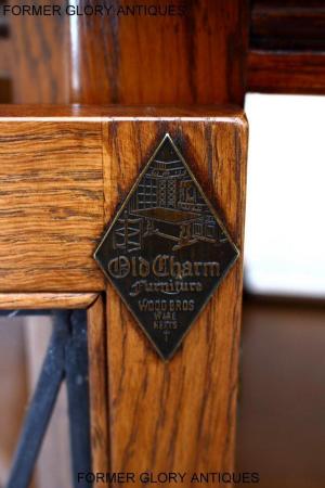 Image 70 of AN OLD CHARM LIGHT OAK CORNER TV DVD CD CABINET STAND TABLE