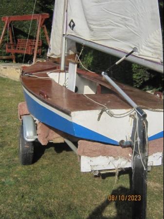 Image 5 of Cadet sailing dinghy and possible trailer if desired