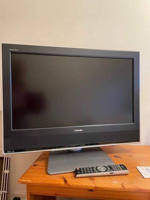 Preview of the first image of Toshiba Regza 26" television with stand.