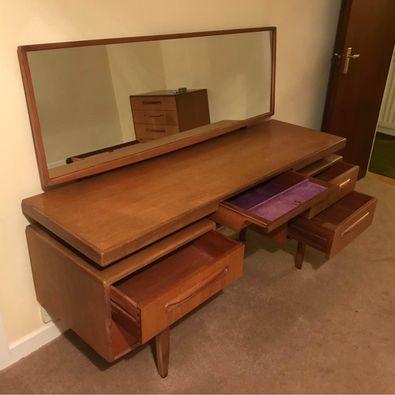 Preview of the first image of Vintage G Plan Fresco dressing table 1960's.