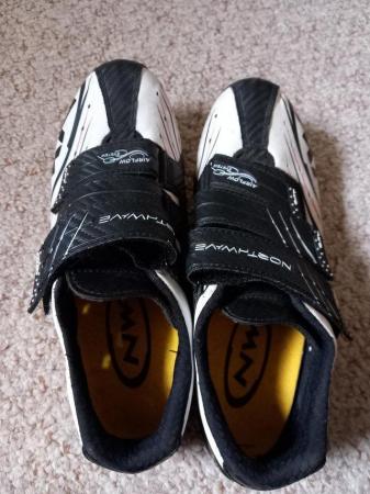 Image 2 of Northwave womens road bike shoes