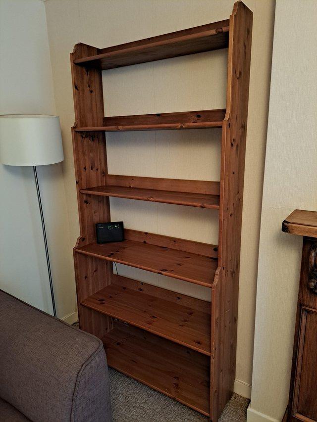 Preview of the first image of Ikea Leksvik bookcase 197cm high x 93cm wide.
