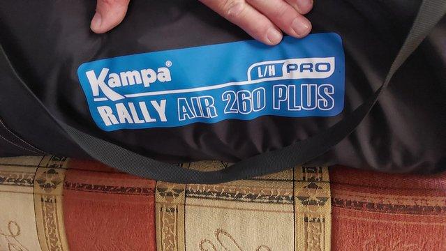 Preview of the first image of KAMPA RALLY AIR PRO PLUS 260 AWNING.
