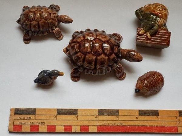 Image 2 of Collection of Five Small China Animals/Objects