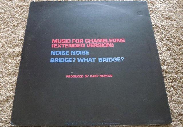 Image 2 of Gary Numan, Music For Chameleons, 12 inch vinyl single