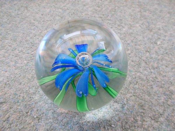 Image 1 of Selection of pretty glass paperweights