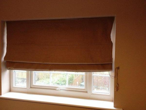 Image 1 of Brand New boxed Faux Suede Blind