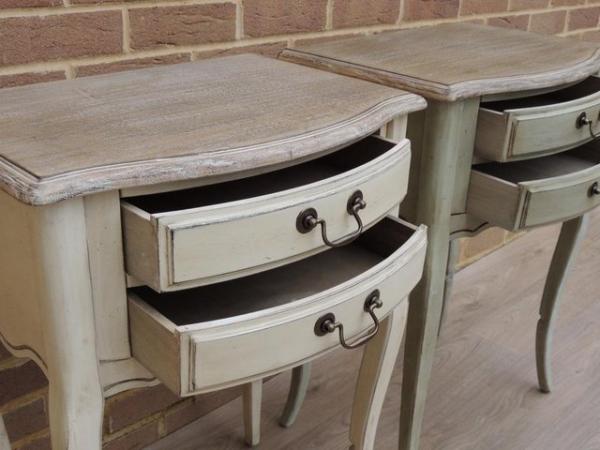 Image 5 of Pair of French Side Tables (UK Delivery)