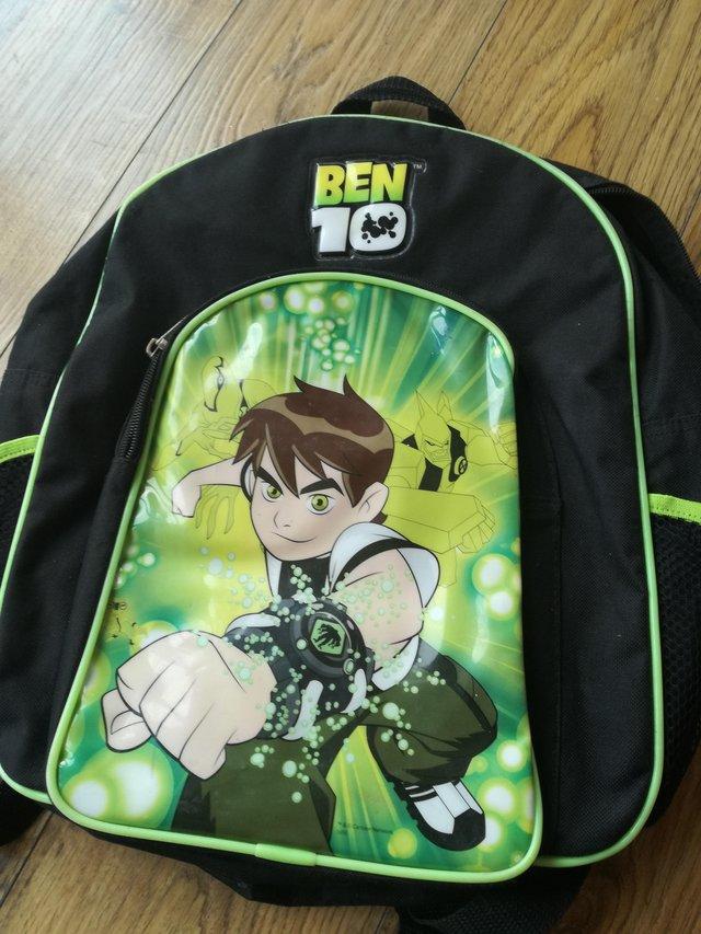 Preview of the first image of Ben Tennyson cartoon back pack.