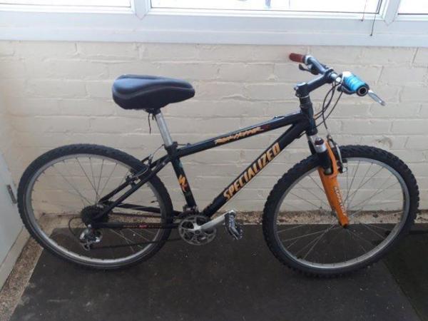 Image 2 of SPECIALIZED ROCKHOPPER FRONT SUSPENSION MOUNTAIN BIKE USED