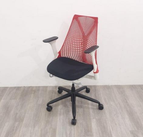 Image 2 of Herman Miller Sayl Office Task Chair Red