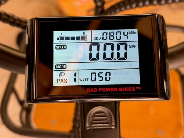 RadWagon 4 Electric Long Tail Cargo Bike in Orange plus lots — photo 3 of 3