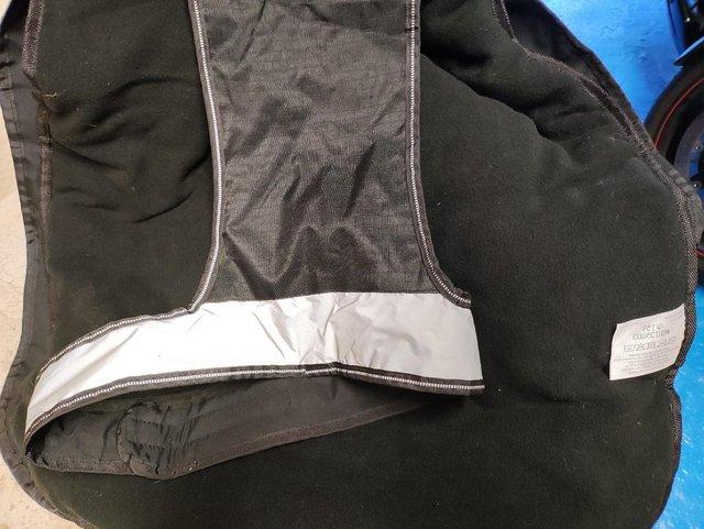 Preview of the first image of Pet Collection All Seasons Black Dog Coat Large * Brand New.