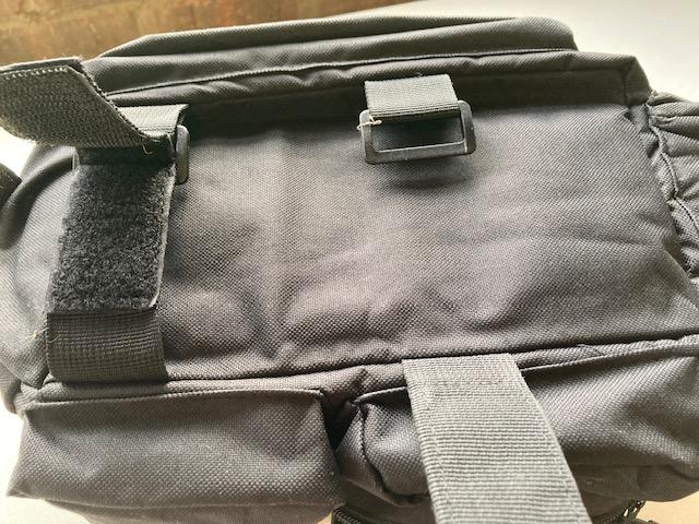 Preview of the first image of Pannier bag with 4 pockets fixed on by velcro.