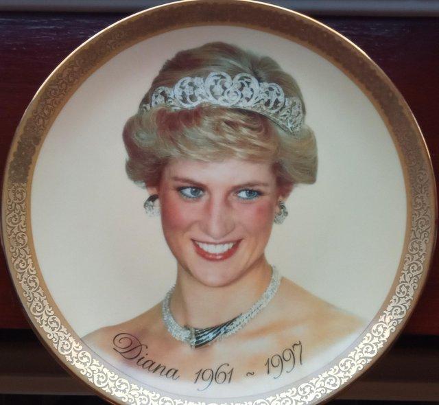 Preview of the first image of Princess Lady Diana souvenir collector's plate.