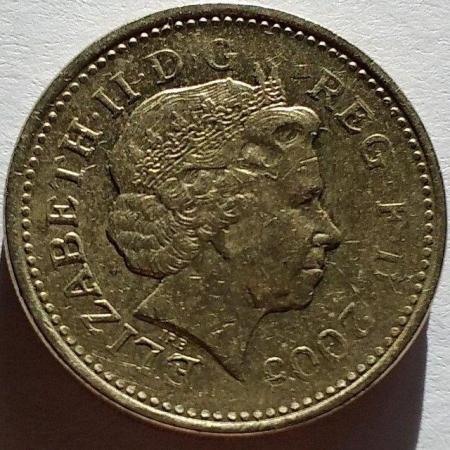 Image 1 of 2005 Menai Bridge £1 Coin in very good condition