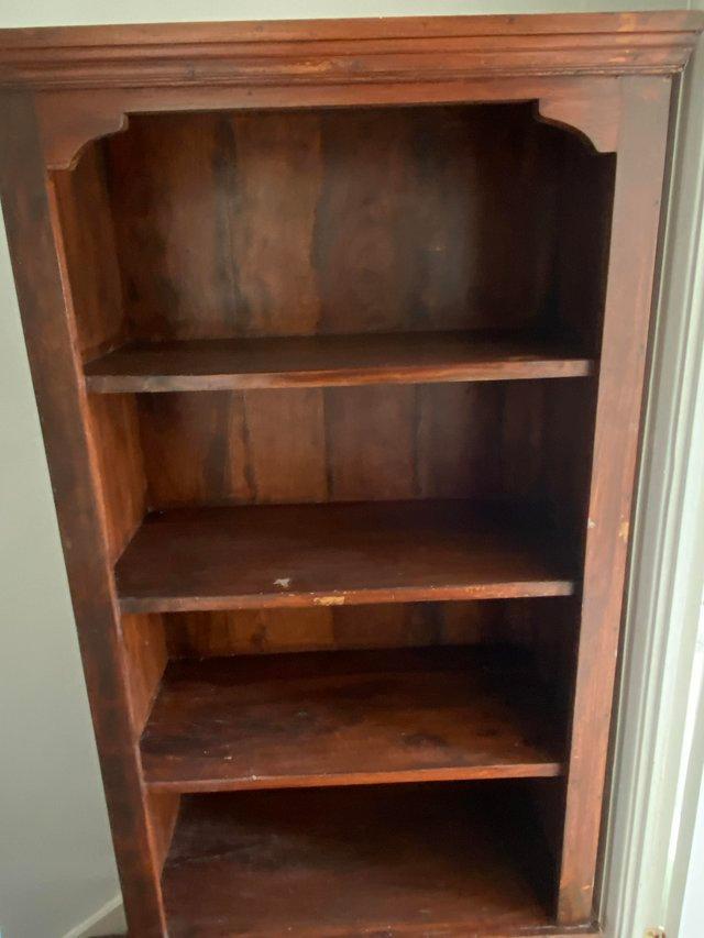 Preview of the first image of Jail sheesham solid wood bookcase.