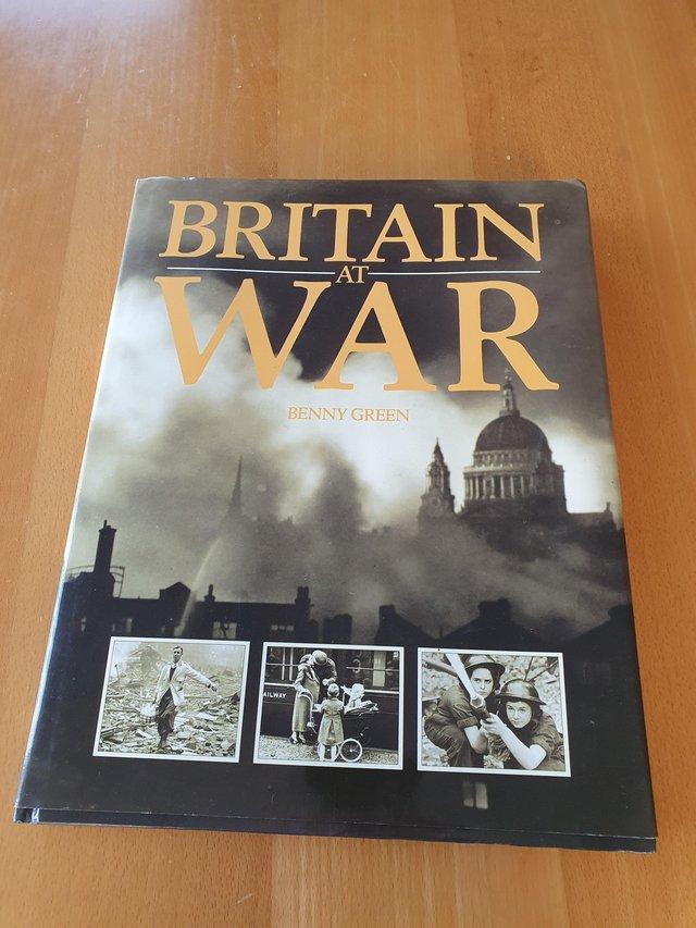 Preview of the first image of Britain at War large hardback book.